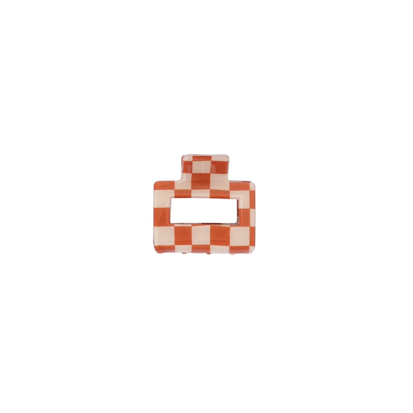 Orange Checkered Clip